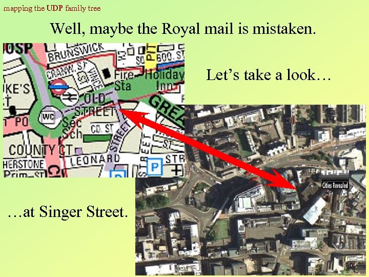 mapping the UDP family tree Well, maybe the Royal mail is mistaken. Let’s take
