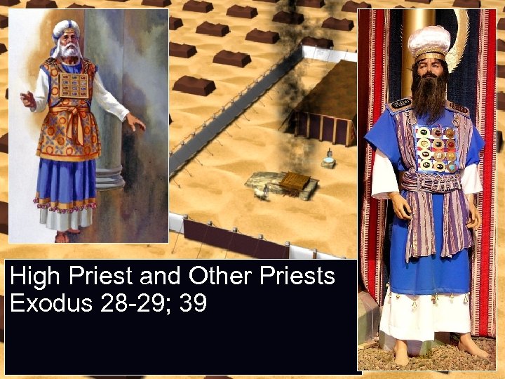 High Priest and Other Priests Exodus 28 -29; 39 