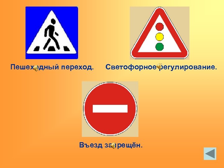 Пешеходный переход. Светофорное регулирование. Въезд запрещён. 