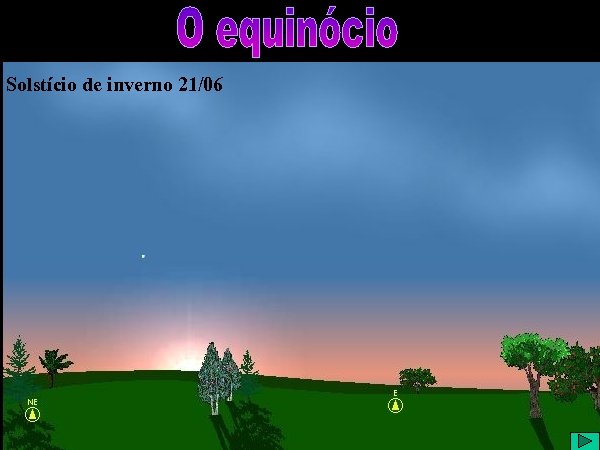 Solstício de inverno 21/06 