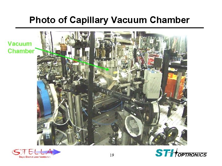 Photo of Capillary Vacuum Chamber 19 