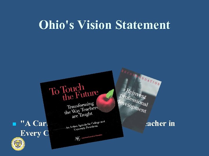 Ohio's Vision Statement n 