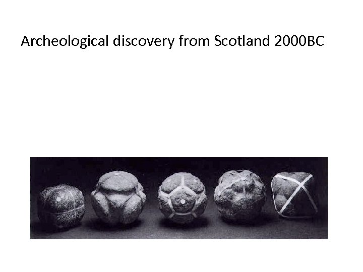 Archeological discovery from Scotland 2000 BC 