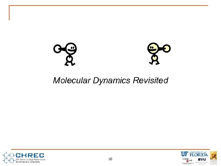 Molecular Dynamics Revisited 20 