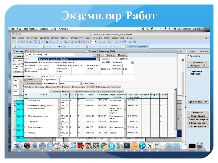 Экземпляр Работ 