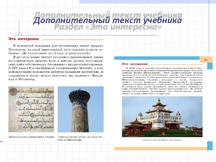Дополнительный текст учебника 