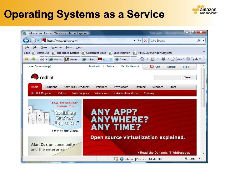 Operating Systems as a Service 