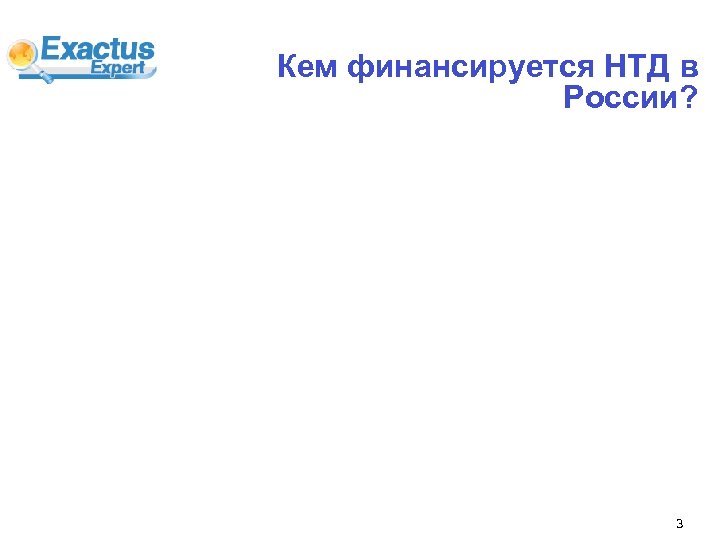 Кем финансируется НТД в России? 3 