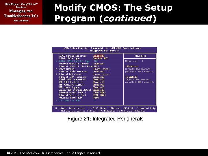 Mike Meyers’ Comp. TIA A+® Guide to Managing and Troubleshooting PCs Fourth Edition Modify