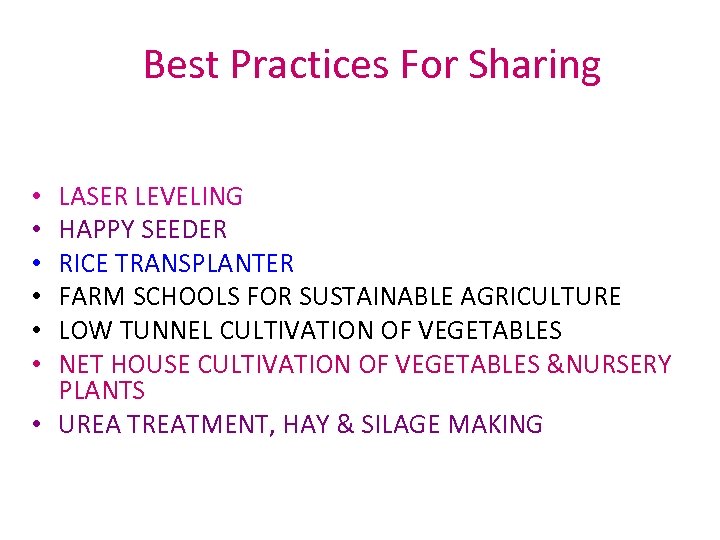 Best Practices For Sharing LASER LEVELING HAPPY SEEDER RICE TRANSPLANTER FARM SCHOOLS FOR SUSTAINABLE