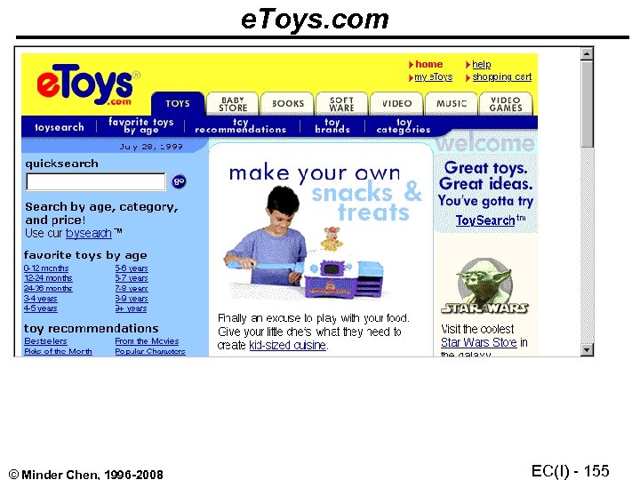 e. Toys. com © Minder Chen, 1996 -2008 EC(I) - 155 