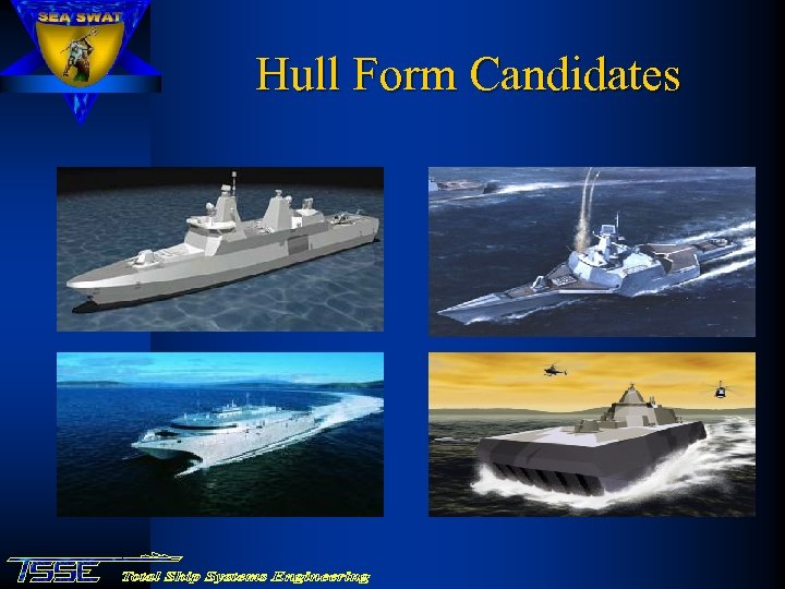 Hull Form Candidates 