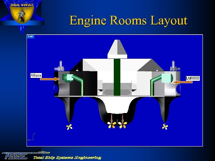 Engine Rooms Layout 