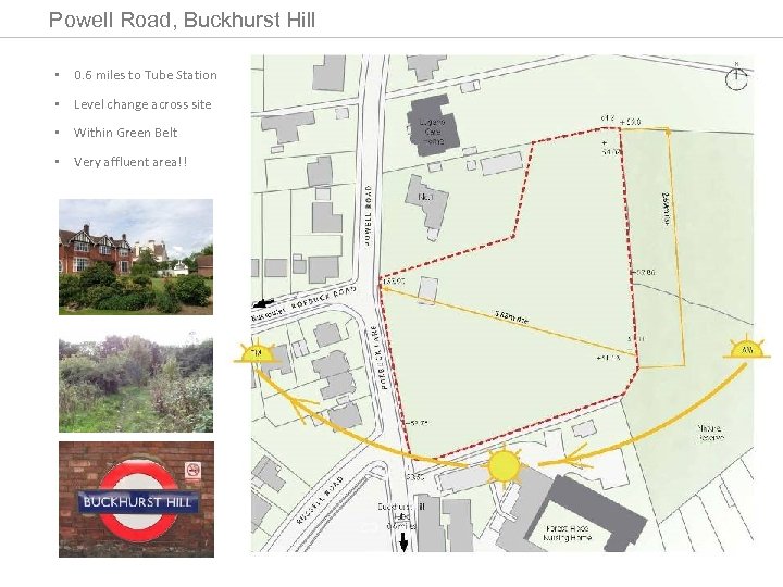 Powell Road, Buckhurst Hill • 0. 6 miles to Tube Station • Level change