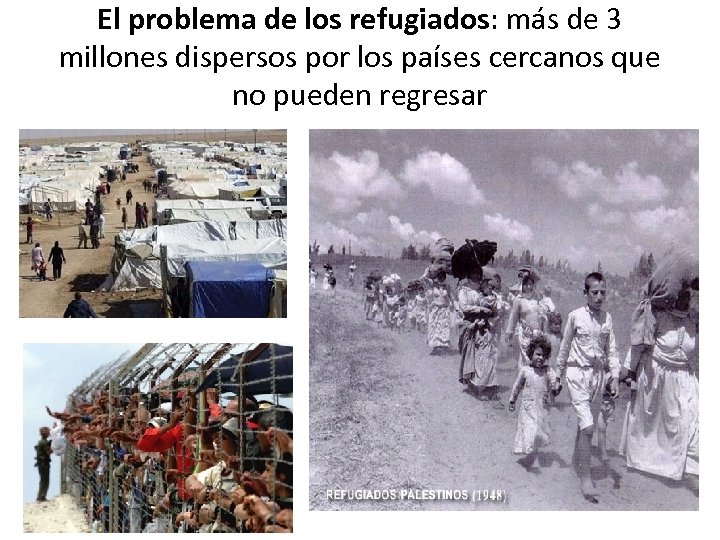El problema de los refugiados: más de 3 millones dispersos por los países cercanos