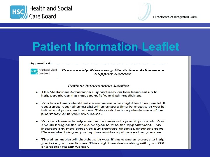 Patient Information Leaflet 