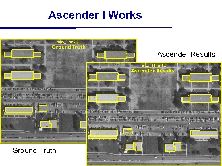 Ascender I Works Ascender Results Ground Truth 10 