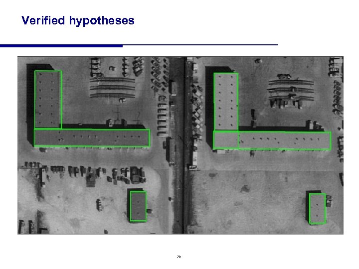 Verified hypotheses 70 