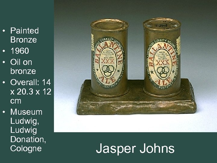  • Painted Bronze • 1960 • Oil on bronze • Overall: 14 x