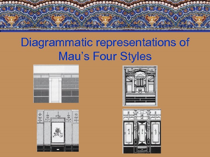 Diagrammatic representations of Mau’s Four Styles 