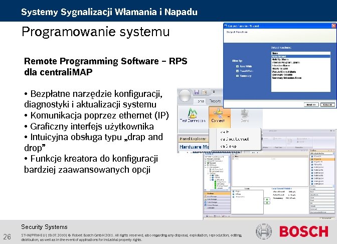 Systemy Sygnalizacji Włamania i Napadu Programowanie systemu Remote Programming Software – RPS dla centrali