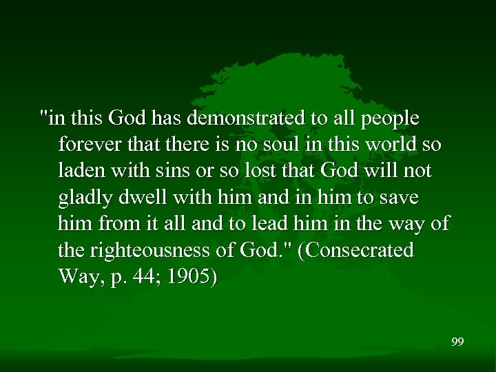 "in this God has demonstrated to all people forever that there is no soul