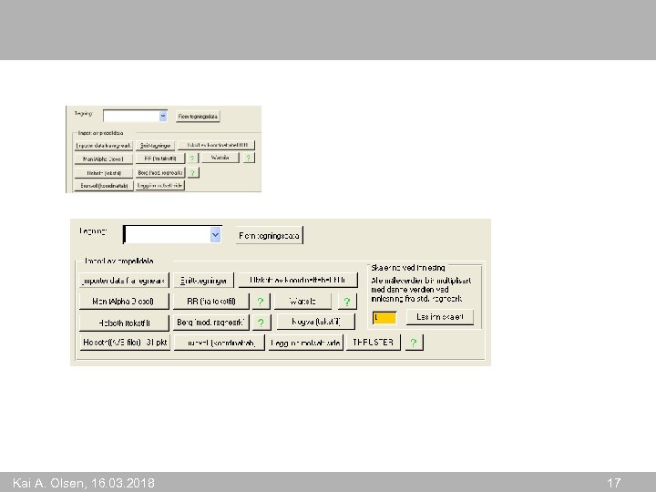 Kai A. Olsen, 16. 03. 2018 17 