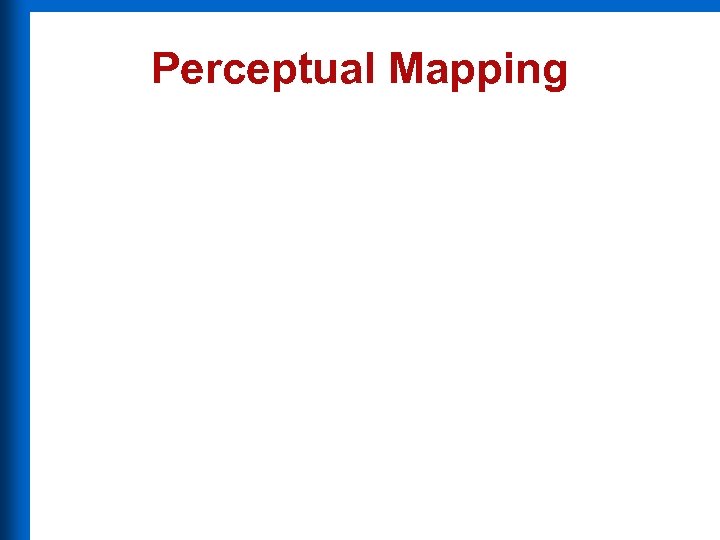 Perceptual Mapping 