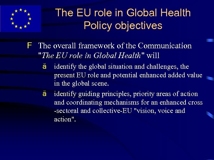 Towards The Communication The Eu Role In Global