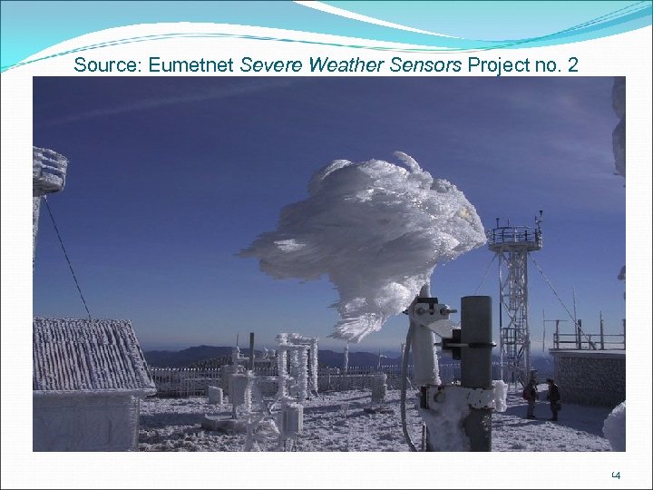 Source: Eumetnet Severe Weather Sensors Project no. 2 14 