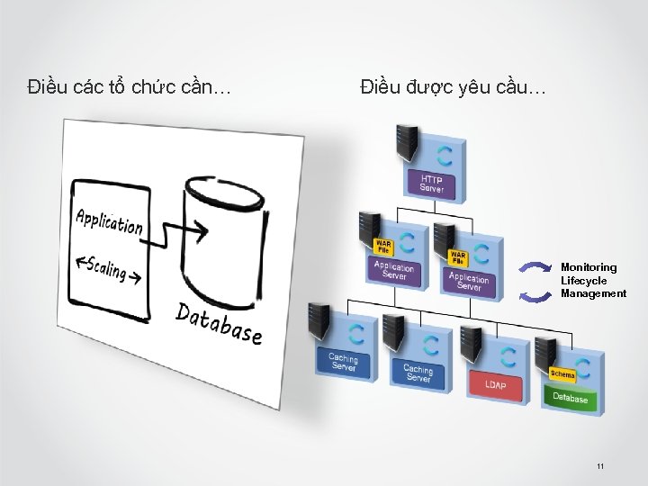 Điều các tổ chức cần… Điều được yêu cầu… Monitoring Lifecycle Management 11 