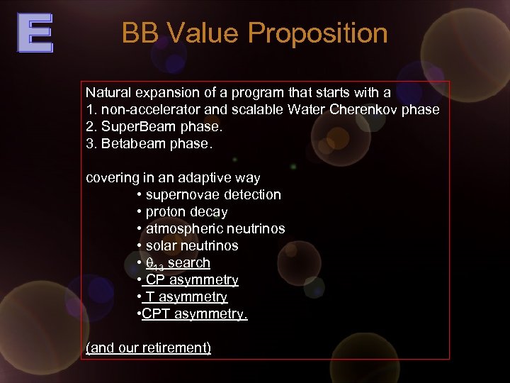 BB Value Proposition Natural expansion of a program that starts with a 1. non-accelerator