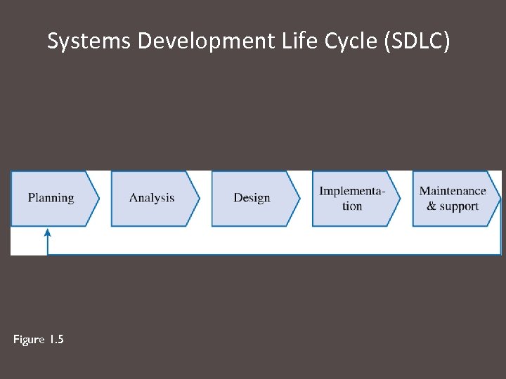 Systems Development Life Cycle (SDLC) Figure 1. 5 