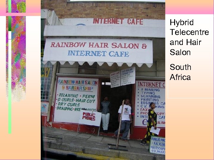 Hybrid Telecentre and Hair Salon South Africa 