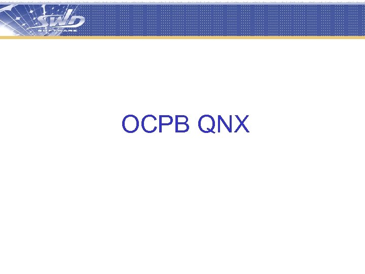 ОСРВ QNX 