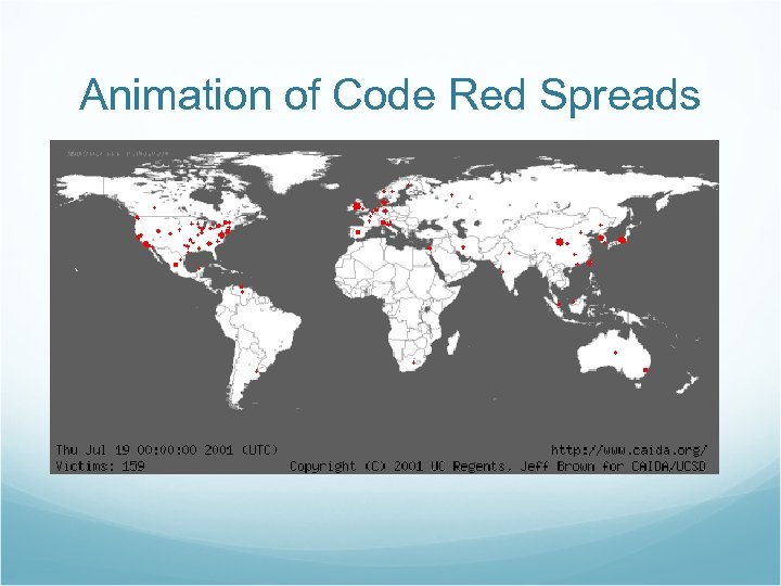 Animation of Code Red Spreads 