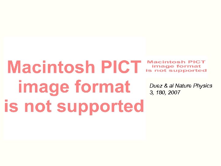 Duez & al Nature Physics 3, 180, 2007 