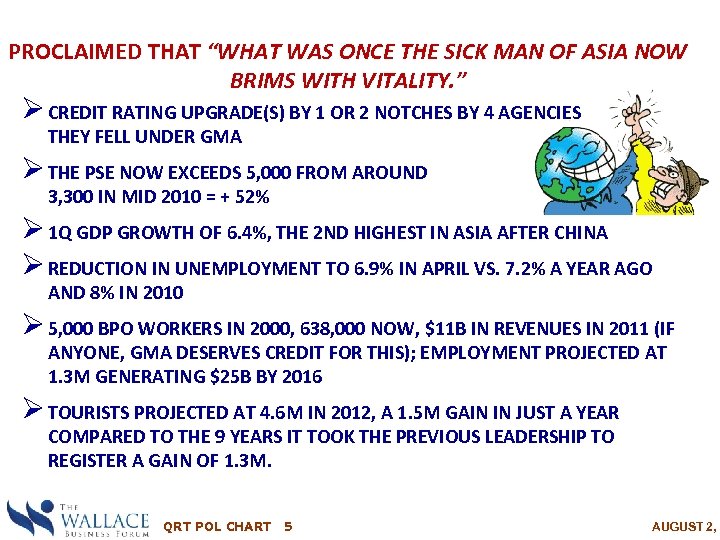 PROCLAIMED THAT “WHAT WAS ONCE THE SICK MAN OF ASIA NOW BRIMS WITH VITALITY.