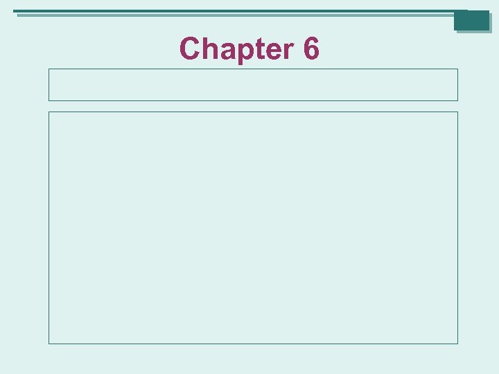Chapter 6 