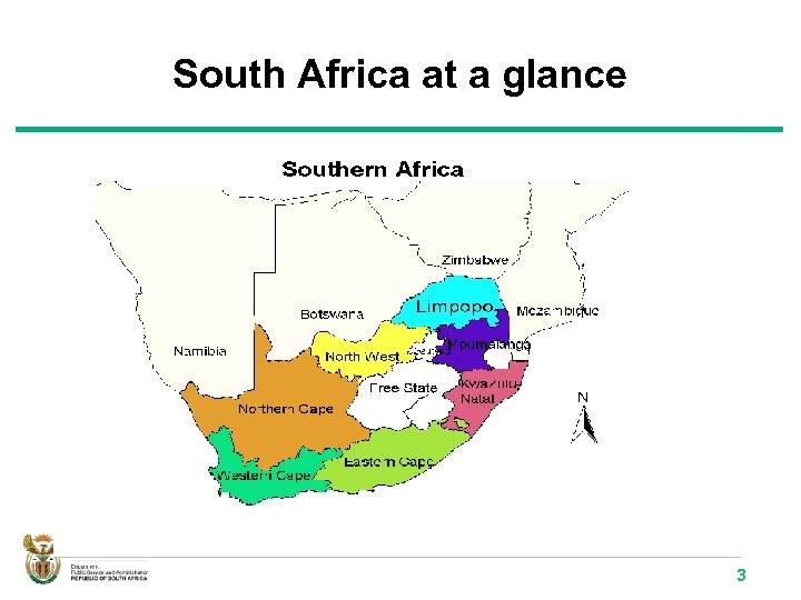 South Africa at a glance 3 