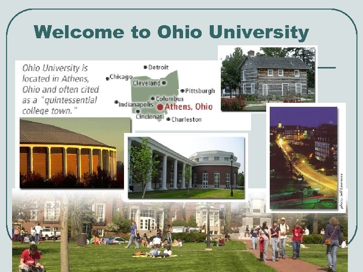 Welcome to Ohio University 