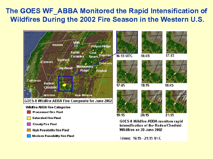 The GOES WF_ABBA Monitored the Rapid Intensification of Wildfires During the 2002 Fire Season