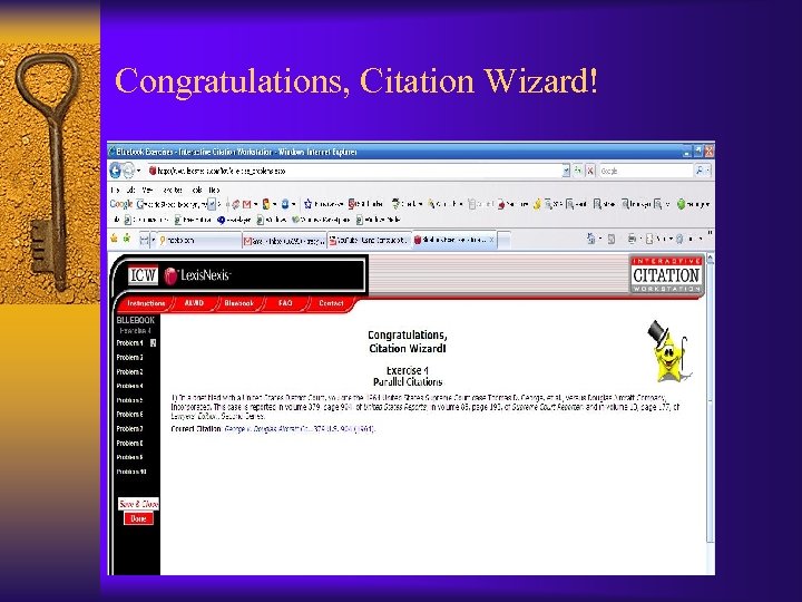 Congratulations, Citation Wizard! 