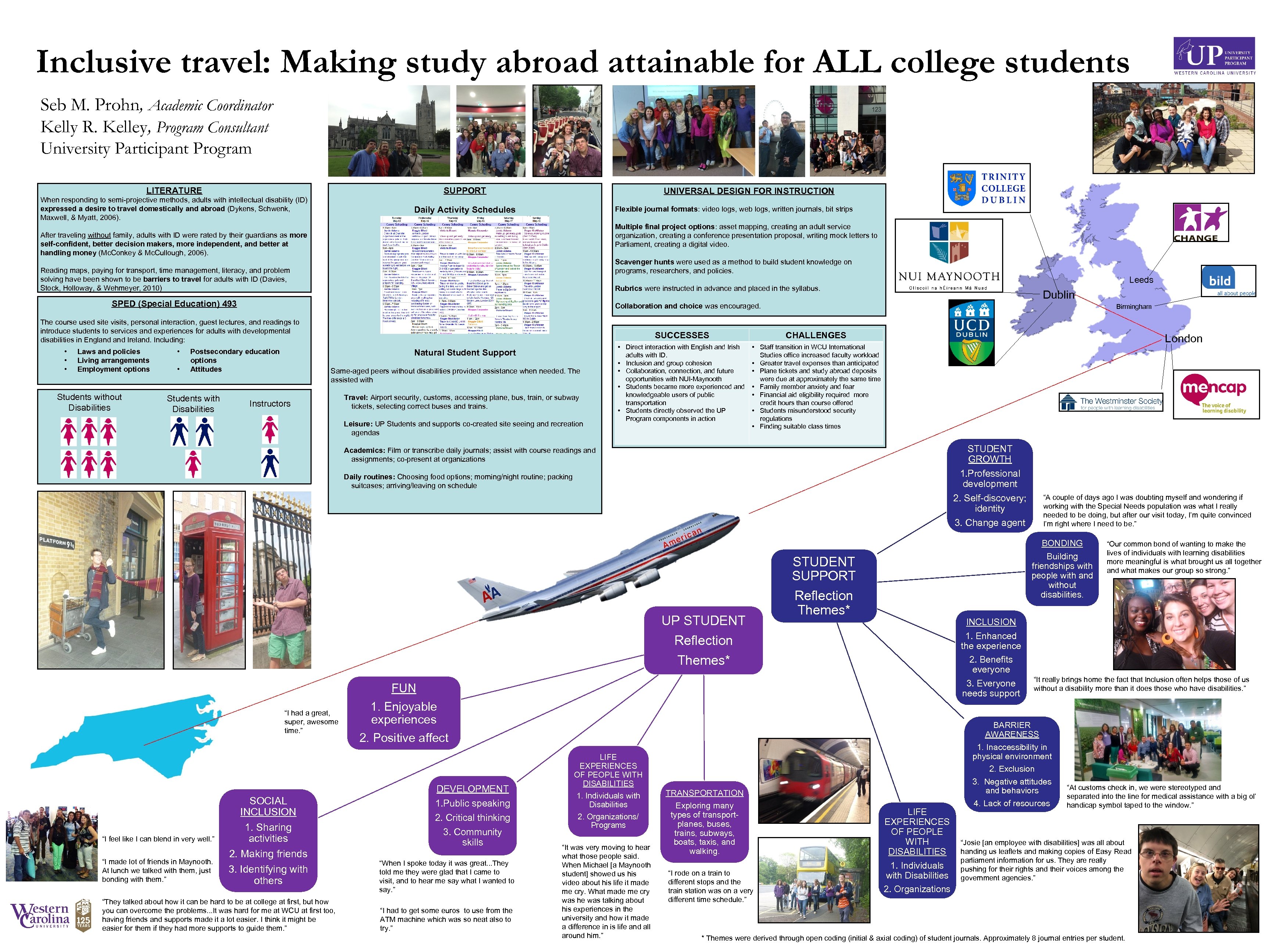 Inclusive travel: Making study abroad attainable for ALL college students Seb M. Prohn, Academic
