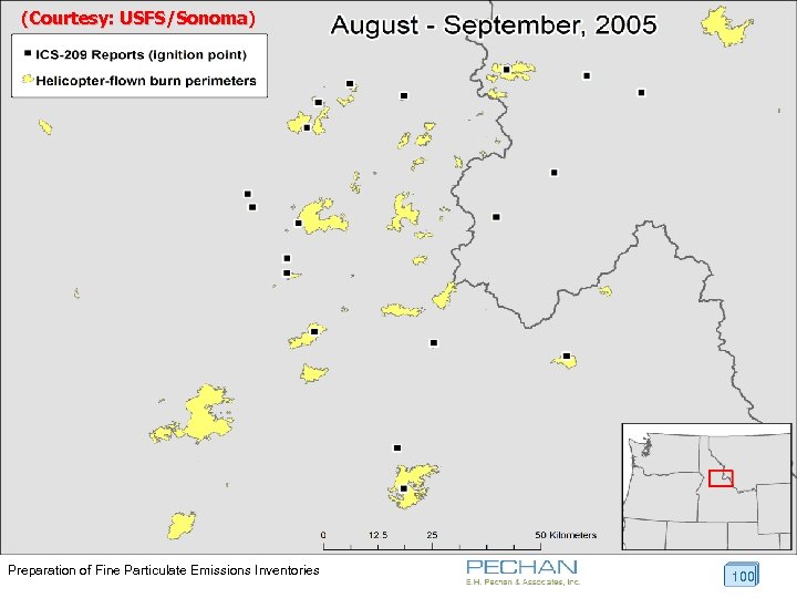 (Courtesy: USFS/Sonoma) Preparation of Fine Particulate Emissions Inventories 100 