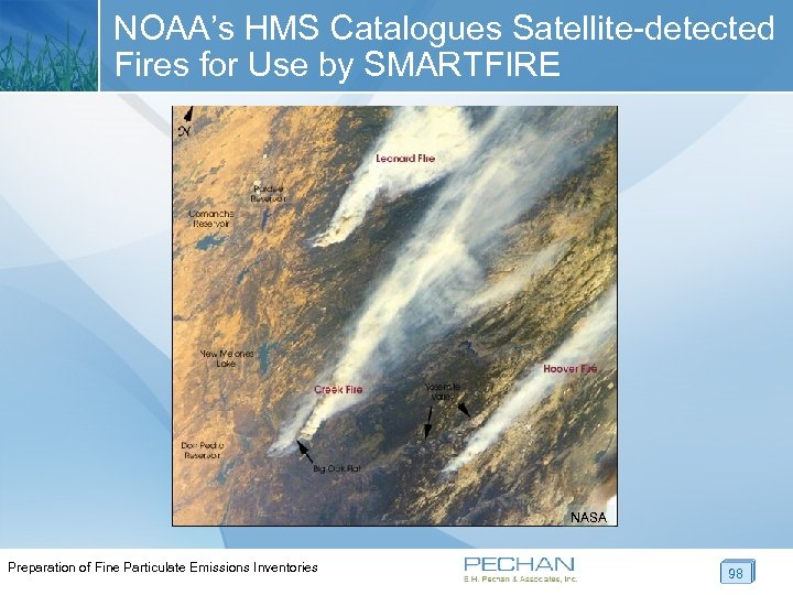 NOAA’s HMS Catalogues Satellite-detected Fires for Use by SMARTFIRE NASA Preparation of Fine Particulate