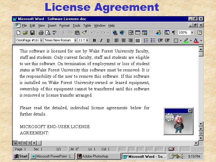 License Agreement 
