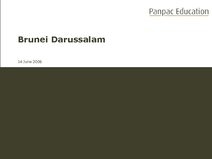 Brunei Darussalam 14 June 2006 