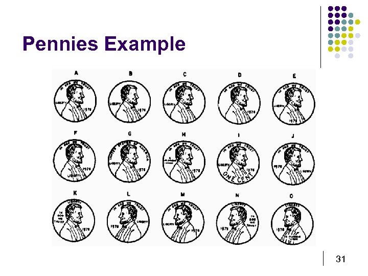 Pennies Example 31 