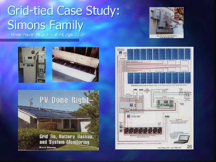 Grid-tied Case Study: Simons Family - Home Power Magazine # 94, pgs. 22 -27